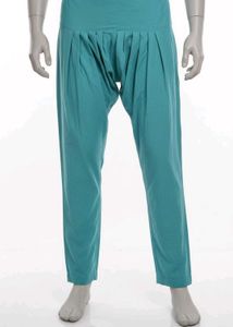 Teal Drop Crotch Fit Pant plazo