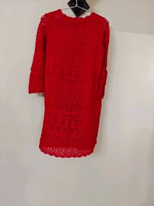 Red Crosia Dress ❤️