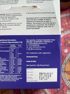 be Bodywise Hair Gummies