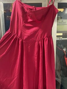 A Red Classy Dress