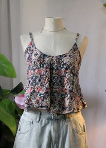 Patterned Cami Top
