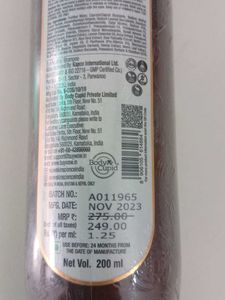 WOW Skin Science Hair Loss Control Therapy Shampoo