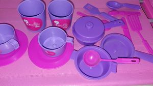 Barbie doll kitchen set 𓌉◯𓇋