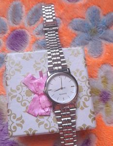 Sonata Stainless Steel Watch