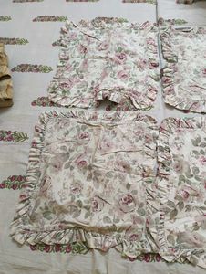 Cotton 6 Sofa Cushion Covers