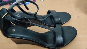 Brand New Classy Black Wedge Heels