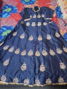 Kundan Work Gown