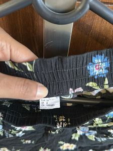 Floral Print Pants