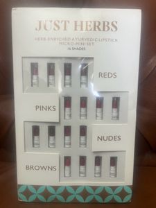 Just Herbs Micro Mini Lipsticks- 16 Shades