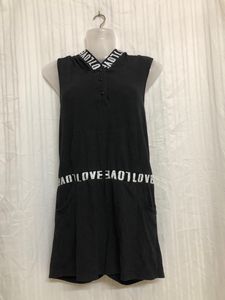 Black Sleeveless Jumpsuit