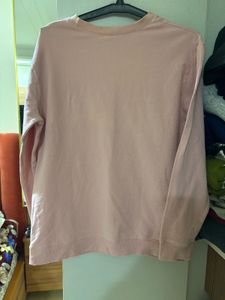 Pink Pullover Sweatshirt