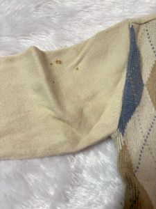 Argyle Knit Cardigan