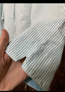 PintrestyStriped Shirt For Women