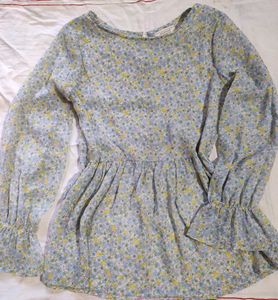 Aesthetic Cottagecore Flowy Top