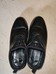 Black Synthetic leather Neemans Formal shoes
