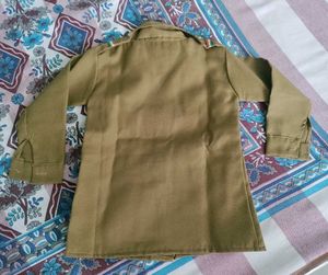 Vintage Khaki Two-Piece Set
