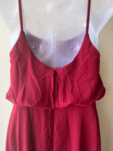 Elegant  Burgundy Azazie Dress (A4)