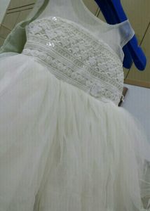 Beautiful White Baby Frock😇