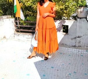 ITI RUST MAXI DRESS