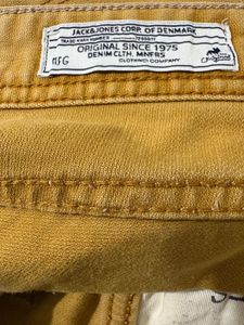 Jack&amp;jones Men&#39;s Tan Denim Jorts