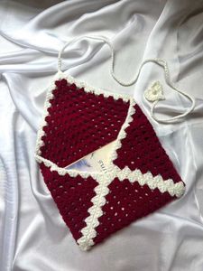 Crochet Bowknot Book Cover