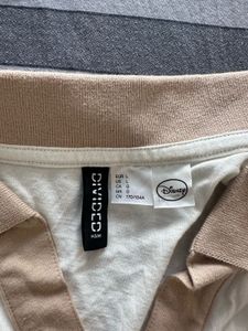 White Crop Top - H&amp;M x Disney Collection