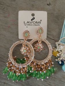 Lavomi Dangle &amp; Drop Earrings combo off 2 piece