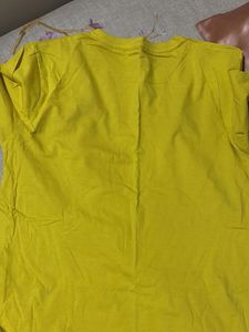 Bewakoof Yellow Tee (S-M)