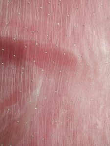 Pink Embellished Saree