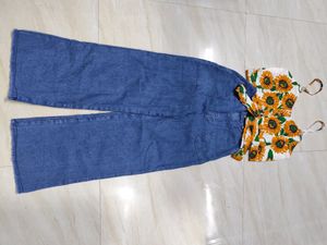 Brand New Top+Jeans+Slipper