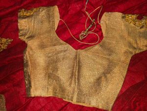 Red Lehnga With Crop Top