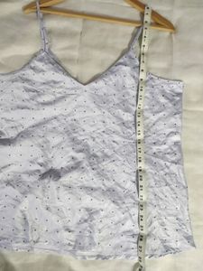 Blue Polka Dot Cami
