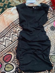 Black Bodycon Mini Dress