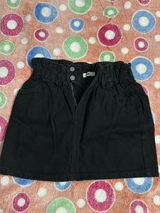 Short Denim Skirt