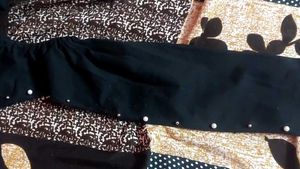 Black &amp; Patterned One Piece