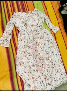 Floral Printed Long Dress