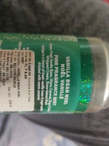 bbw Vanilla Bean Noel Mist 10ml