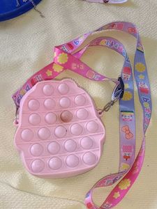 Cute Unicorn Pop-It Bag