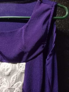 Purple Lace Top