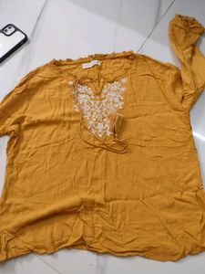 Boho Embroidered Top