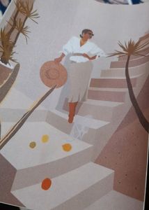 Graceful Moments:Stairway Chic Wall Poster