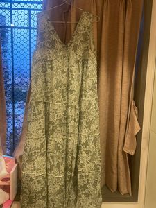 Boho Tiered Floral Print Maxi Dress