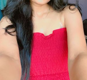 Burgundy Smocked Tube Top
