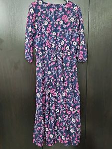 Floral Print Midi Dress