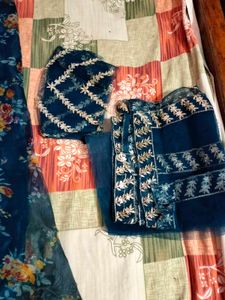 Unstitched Lhenga Choli