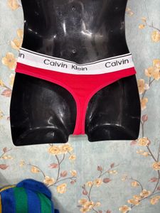 Calvin Klein Red Thong