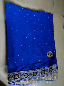 Blue Chiffon Dupatta 😍💙