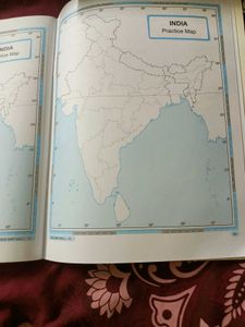 Class 10th Map  Skill Book By Candid