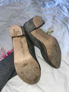 Sparkling Silver Occasion Shoes