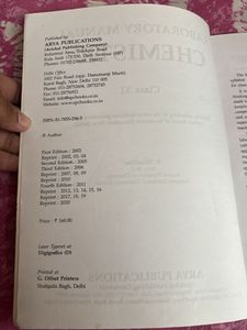 Class XI Chemistry Lab Manual